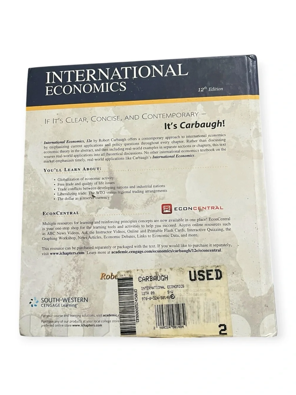 International Economics Textbook - Blue